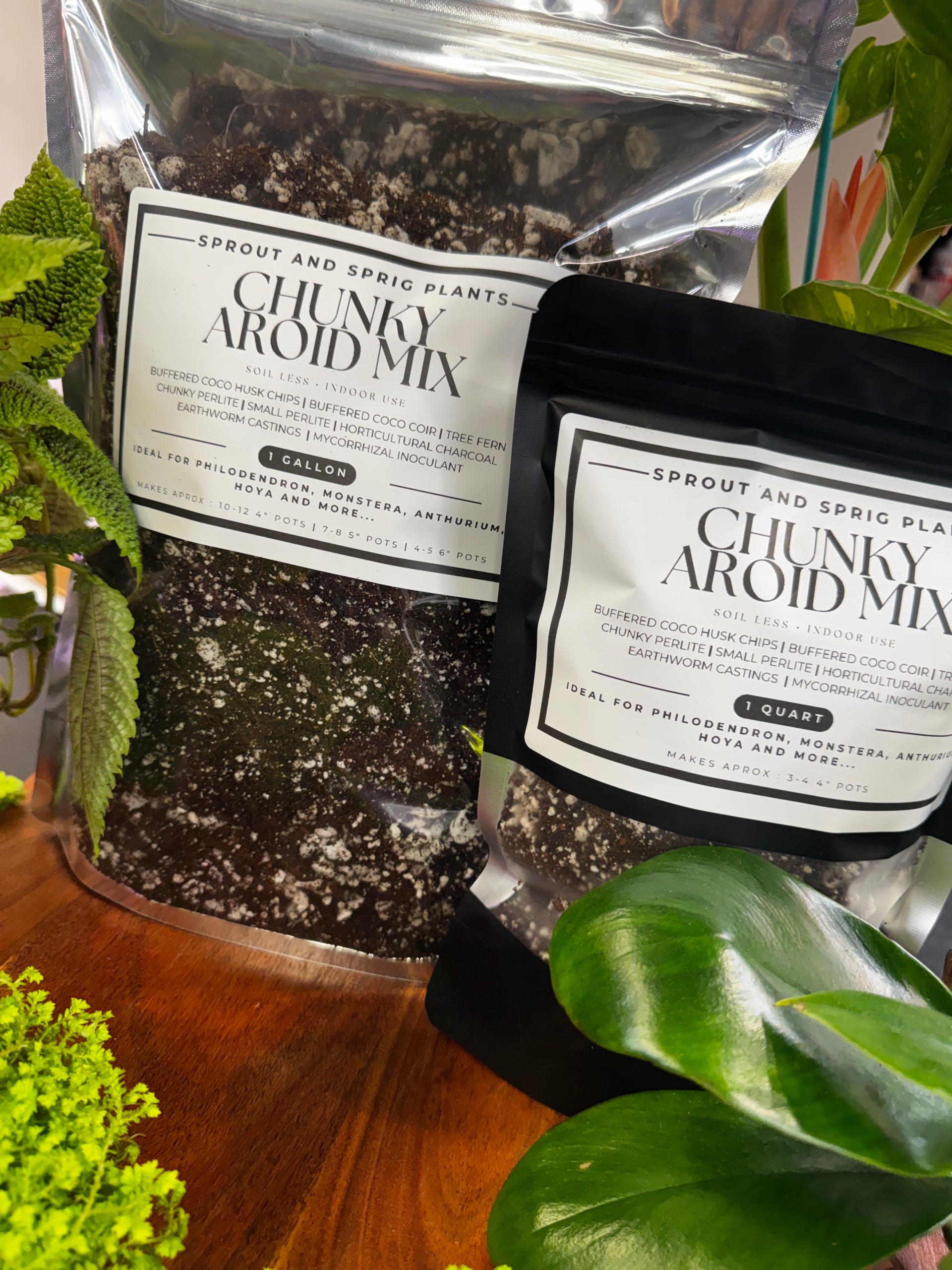 Chunky Aroid Mix | Well-Draining Potting Mix for Aroids | Sprout and Sprig  Plants